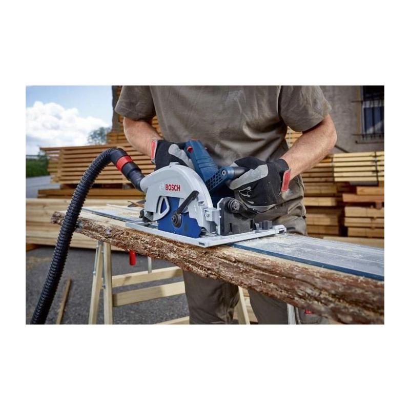 Scie circulaire Bosch Professional BITURBO GKS 18V-68 GC - Performances et précision
