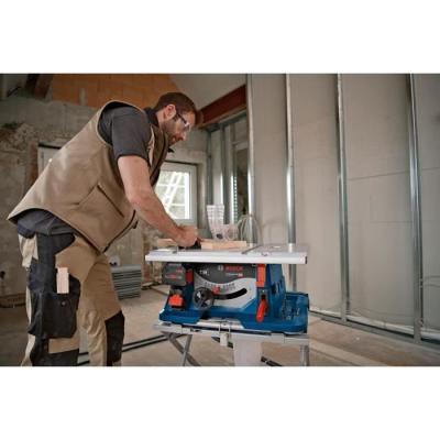 Scie sur table Bosch Professional GTS 18V-216 BITURBO+GTA 56 - Puissante et Sans Fil