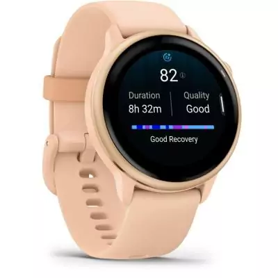 Montre connectée sport - GARMIN - Vivoactive 6 - Ecran AMOLED - GPS - Rose