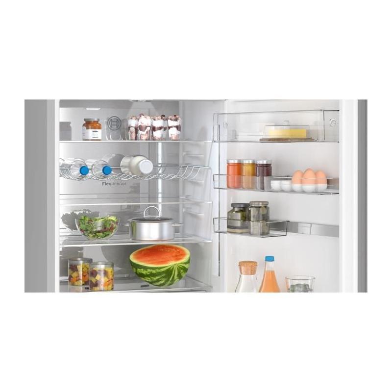 Réfrigérateur combiné BOSCH - 440L - No Frost - INOX