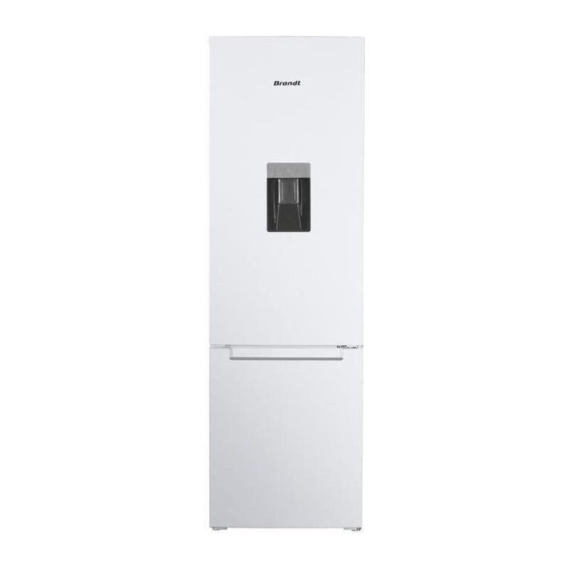 Réfrigérateur combiné BRANDT BC8027EWD - Design compact et performant