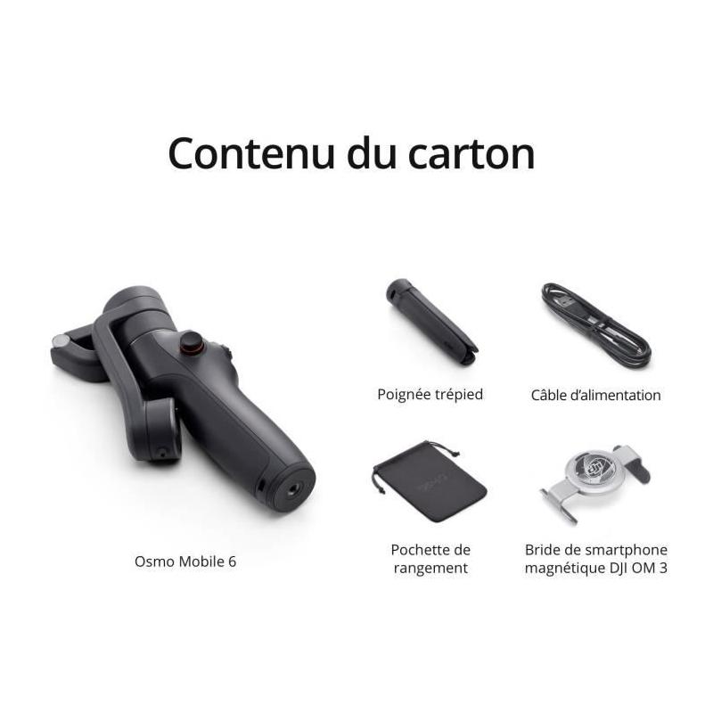 Perche Selfie DJI Osmo Mobile 6 - Bluetooth 5.1