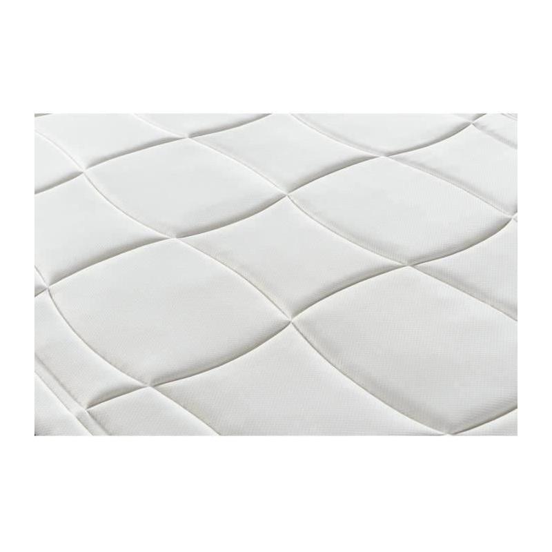 Ensemble matelas + sommier 140x190 cm - Mémoire de forme - 28cm - 5 zones