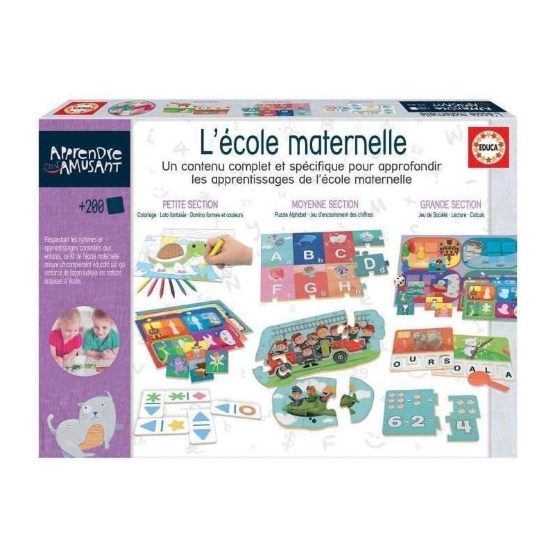 Trousse Ecole Maternelle interactive - Dimensions compactes