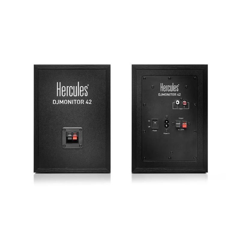 Enceintes monitoring actives HERCULES DJMONITOR 42 - Pack SONO