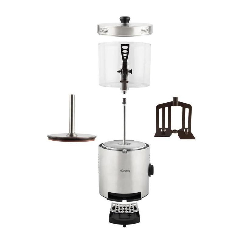 Distributeur de chocolat chaud H.Koenig - SHK800 - 3 L - Inox