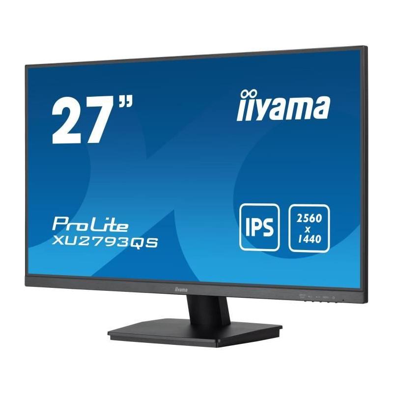 Écran PC IIYAMA XU2793QS-B7 27" QHD IPS 100Hz - Noir