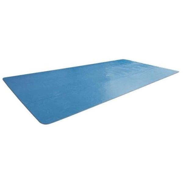Bâche a bulles rectangulaire Intex UTF00168 pour piscine 4m x 2m - 120 microns - Bleu