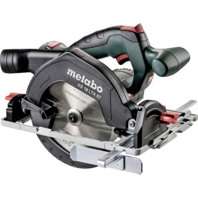 Scie circulaire portative sans fil Metabo 18V - KS 18 LTX 57 - MetaBOX 340
