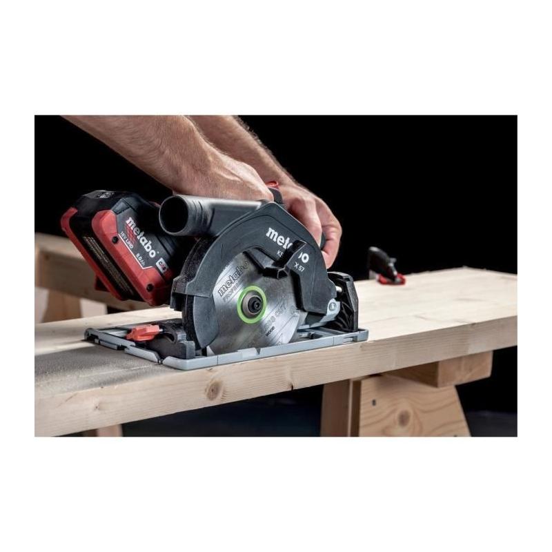 Scie circulaire portative sans fil Metabo 18V - KS 18 LTX 57 - MetaBOX 340
