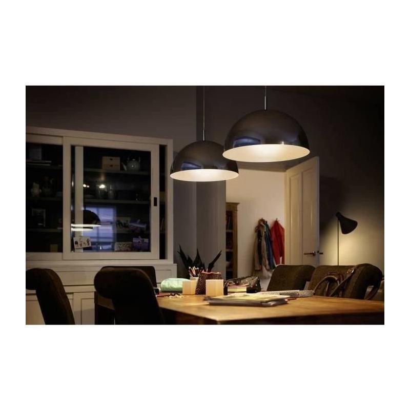 Ampoules LED PHILIPS - Pack de 3 - E27 40W - Blanc chaud - Classe F