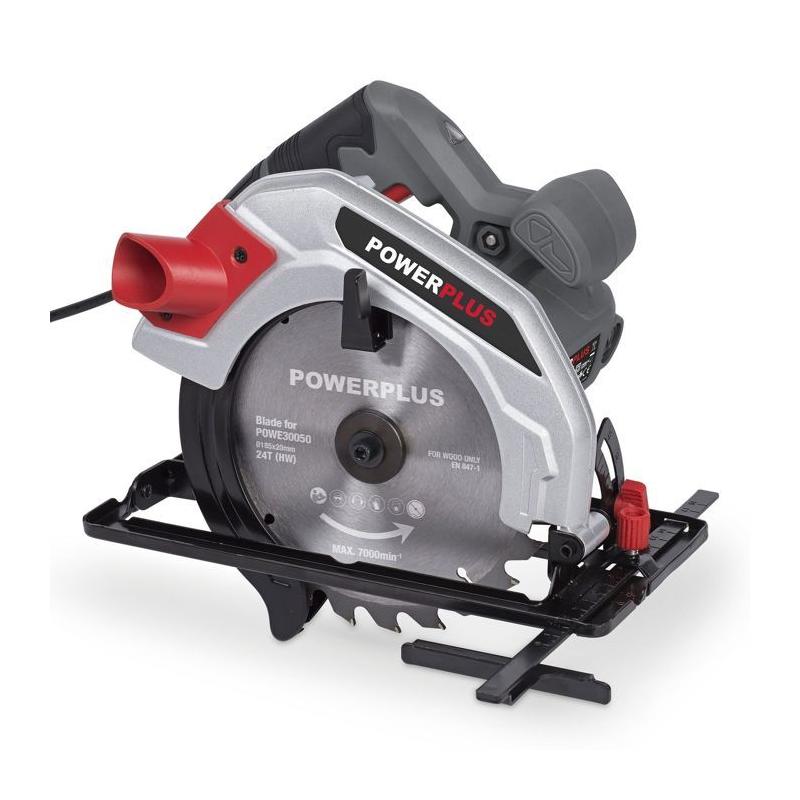 Scie circulaire 1200W Powerplus - Compacte et performante