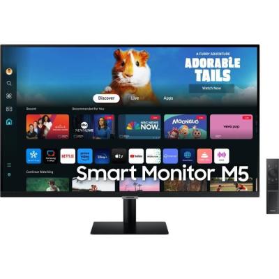 Écran PC Samsung - Smart Monitor M5 CM500 - 27" FHD VA - HDMI - Noir