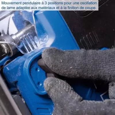 Scie sauteuse sans fil SCHEPPACH 20V IXES - compacte et polyvalente