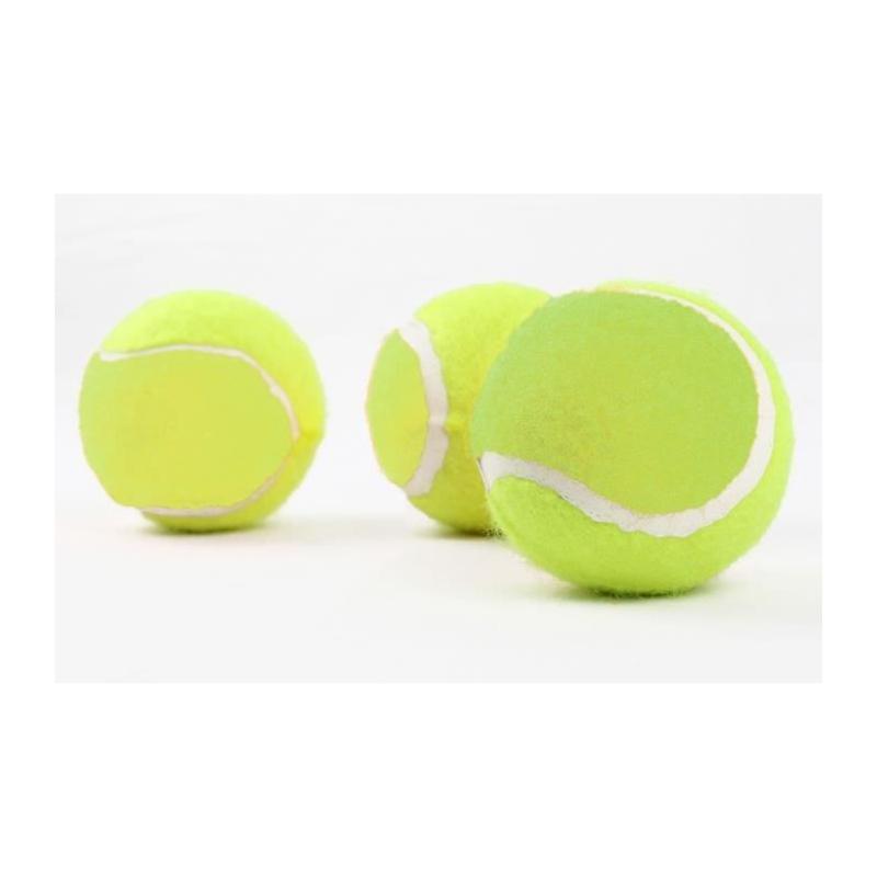 Balles de tennis - SPACE COURT - Lot de 3 avec dimensions compactes