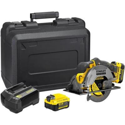 Scie Circulaire STANLEY FATMAX V20 165mm - 2 Batteries 4Ah