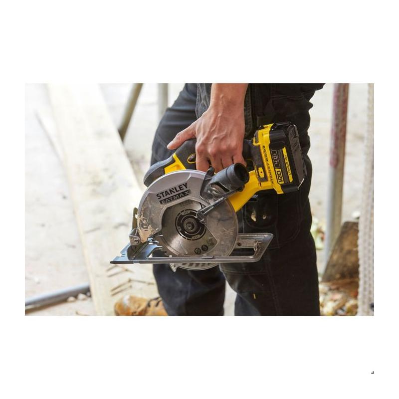 Scie Circulaire puissante 18V Stanley Fatmax V20 - SFMCS500B-XJ