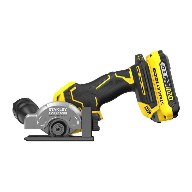 Scie Circulaire STANLEY FATMAX V20 18V - Brushless - 2 Batteries 2Ah