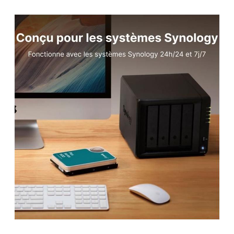 Disque dur interne 4 To SYNOLOGY HAT3300-4T - Performances SATA 6Go/s