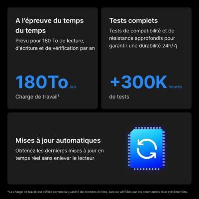 Disque dur interne 4 To SYNOLOGY HAT3300-4T - Performances SATA 6Go/s