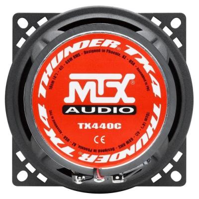 Haut-parleurs voiture MTX TX440C Coaxiaux 2 voies 10cm 60W RMS - Qualité sonore exceptionnelle