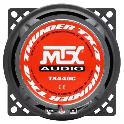 Haut-parleurs voiture MTX TX440C Coaxiaux 2 voies 10cm 60W RMS - Qualité sonore exceptionnelle