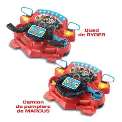 VTECH PAT PATROUILLE - MISSION PILOTE 2 EN 1 avec dimensions compactes