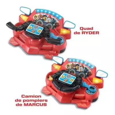 VTECH PAT PATROUILLE - MISSION PILOTE 2 EN 1 avec dimensions compactes