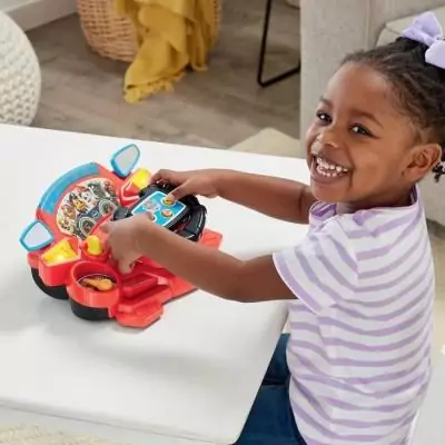 VTECH PAT PATROUILLE - MISSION PILOTE 2 EN 1 avec dimensions compactes