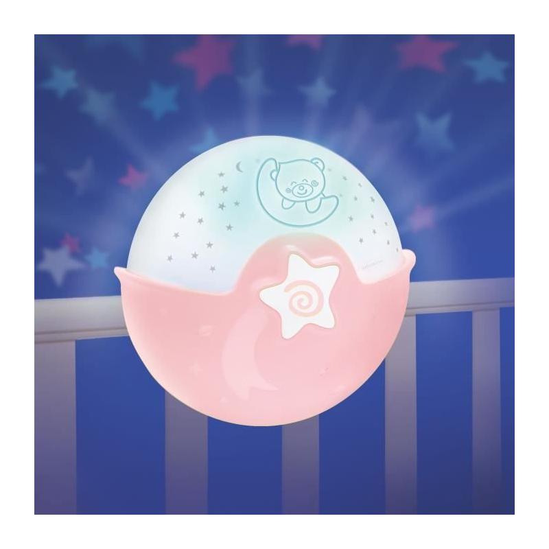 Veilleuse projecteur Lumiere apaisante - INFANTINO - Rose