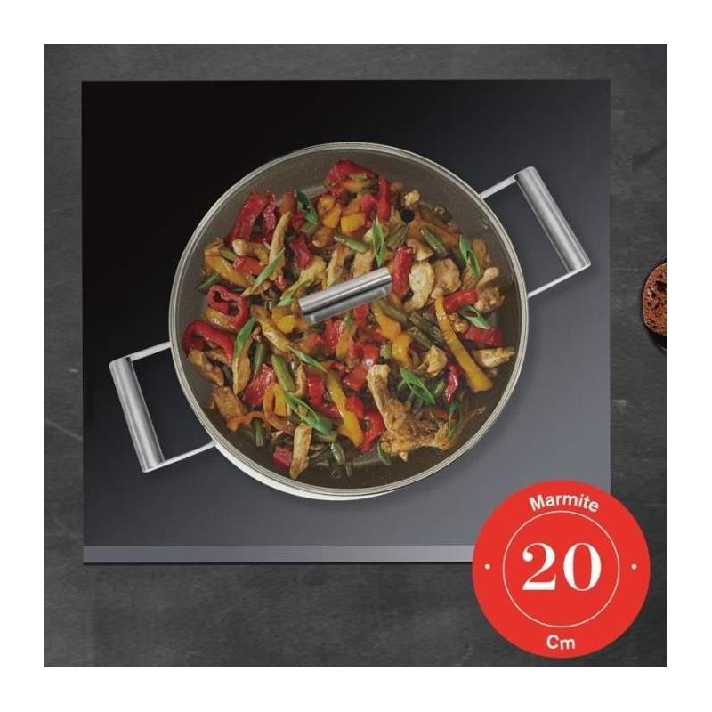 Marmite ARTHUR MARTIN - Aluminium Forgé 20 cm - Induction + four