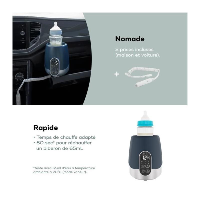 Chauffe-biberon Babymoov Nutri Smart - Compact et performant