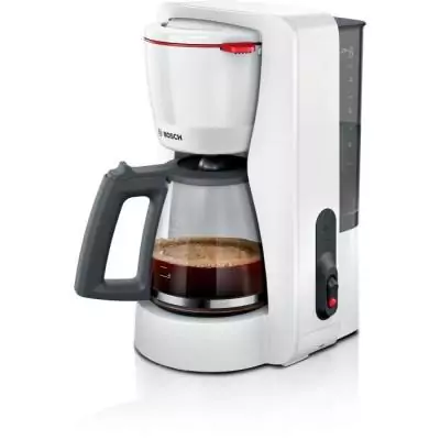 Cafetière Filtre BOSCH TKA2M111 MyMoment 1,25L Blanche - Anti-gouttes