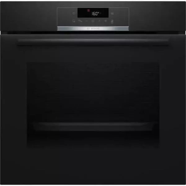 Four pyrolyse Softclose - BOSCH SER4 - HQG572BB3F - Noir - 8 modes de cuisson - 59,5 x 59,4 x 54,8 cm