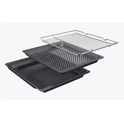 Four pyrolyse BOSCH SER4 HQG572BB3F - Noir - 8 modes - 59,5 x 59,4 x 54,8 cm
