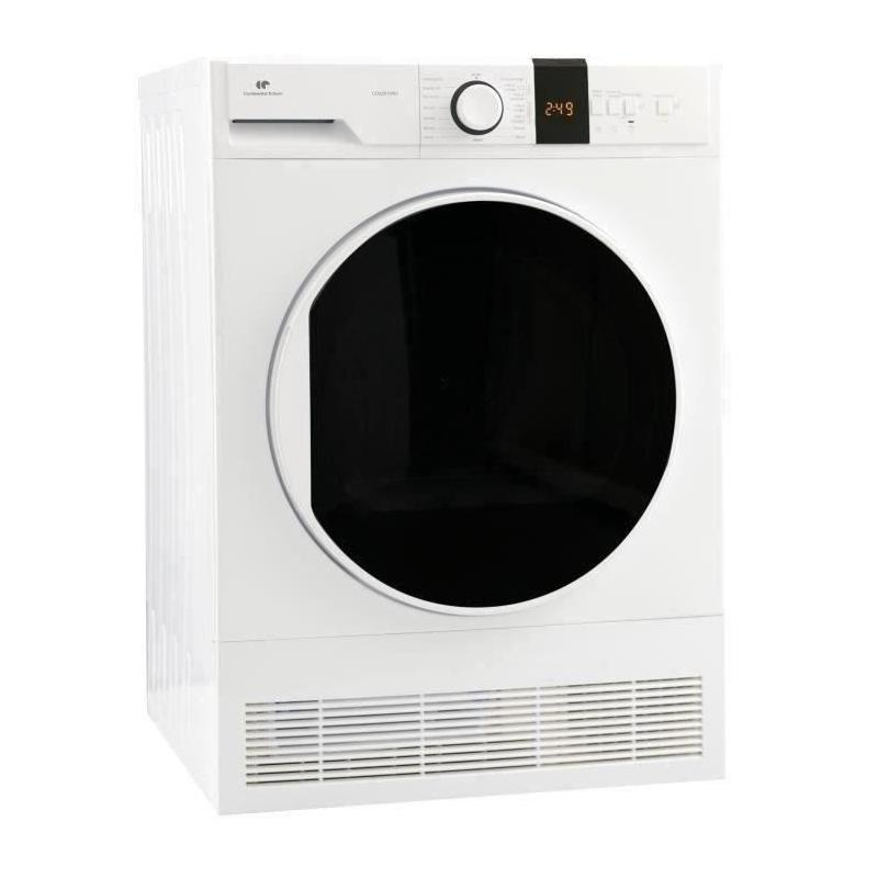 Sèche-linge à condensation 10 kg Blanc - CONTINENTAL EDISON