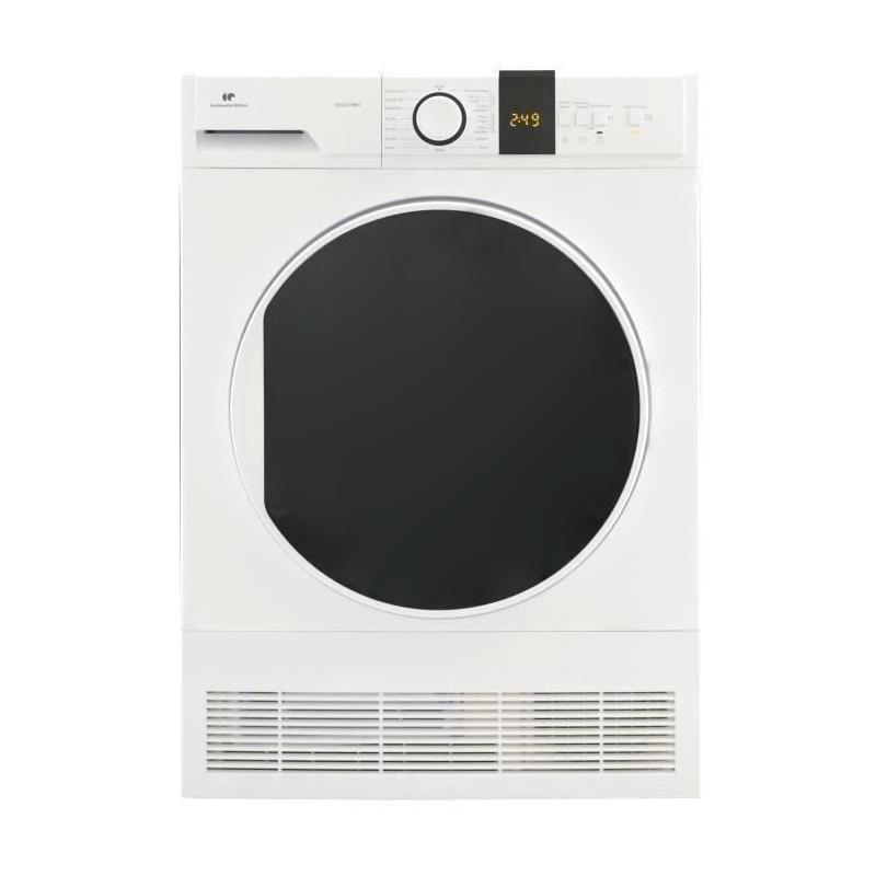 Sèche-linge à condensation 10 kg Blanc - CONTINENTAL EDISON