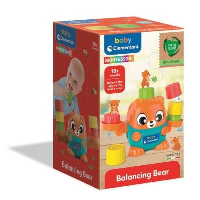 Jouet Montessori CLEMENTONI: L'ours équilibriste pour l'éveil