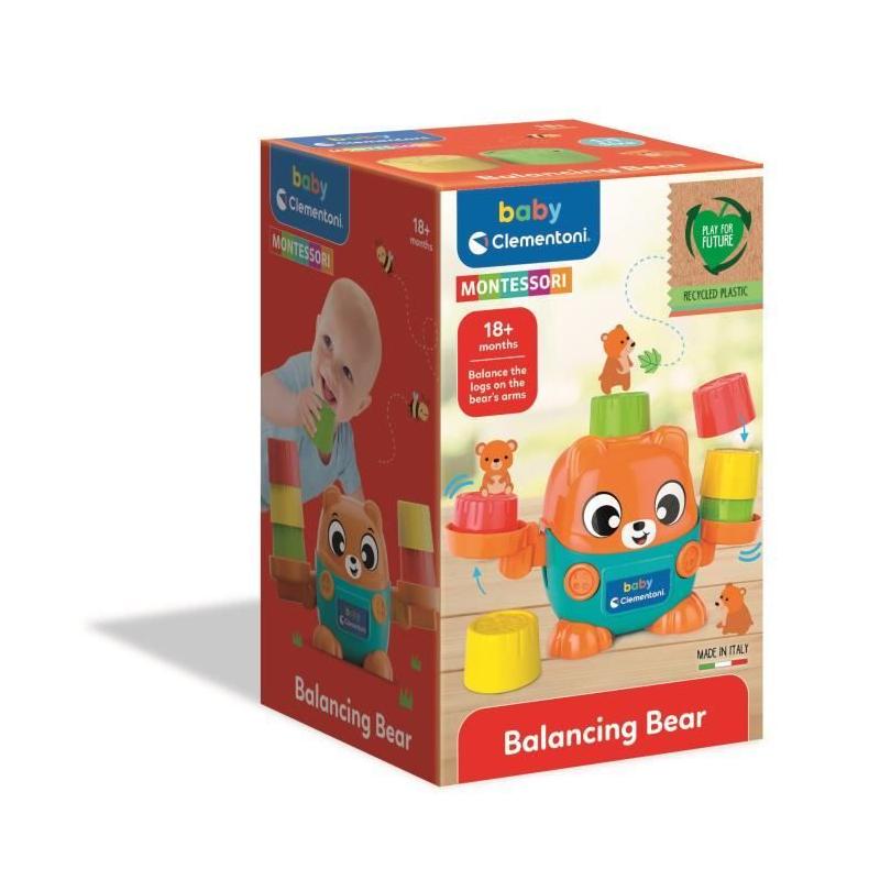 Jouet Montessori CLEMENTONI: L'ours équilibriste pour l'éveil