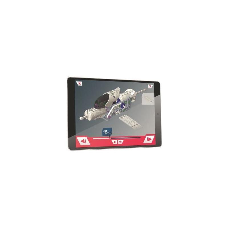 Vaisseau Spatial CLEMENTONI - Dimensions compactes : 15x22x6 cm