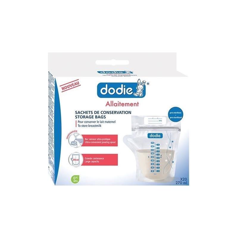 Sachets Conserv. Lait Maternel 20 pcs - Pratiques et fiables