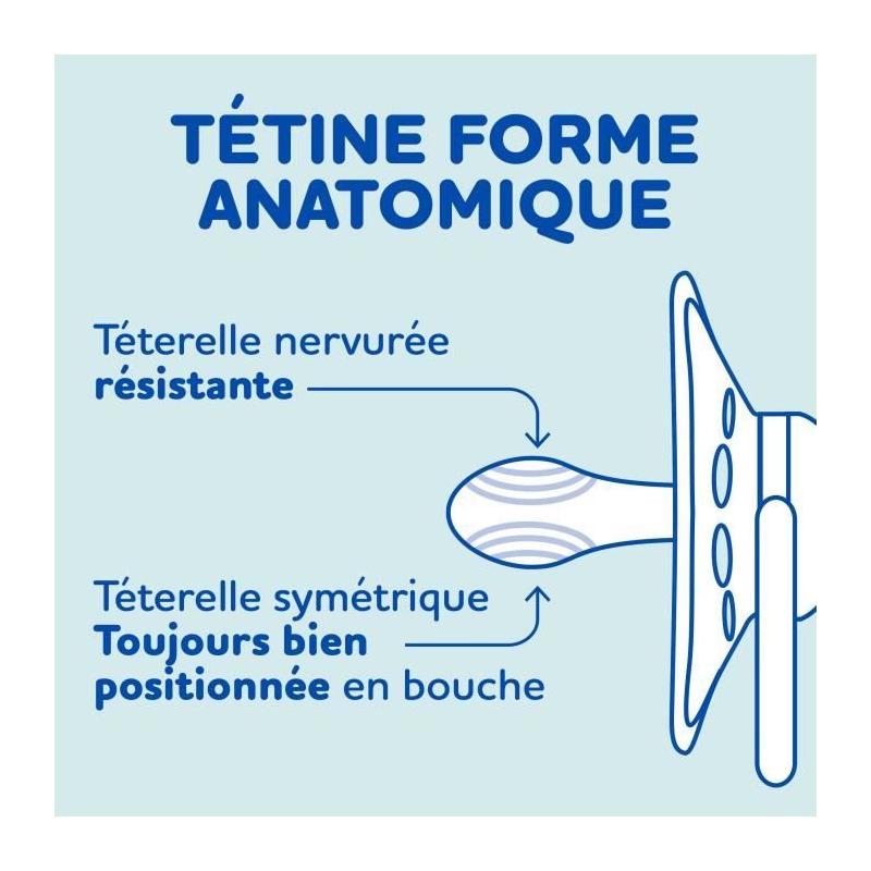 Sucettes Anatomiques DODIE +18 Mois sans BPA -Lot de 3