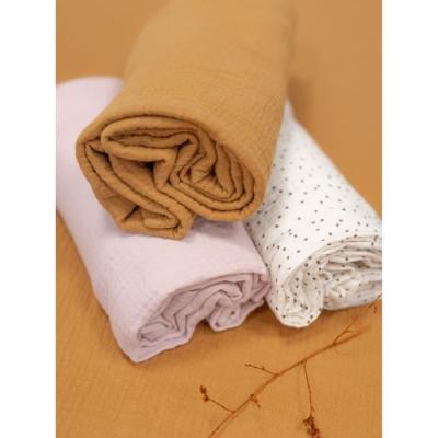 Maxi lange imprimé pois - 100x100 cm - Absorbant