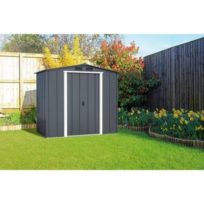Abri de jardin métal Duramax - 2,47 m² - Anthracite