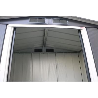 Abri de jardin métal Duramax - 2,47 m² - Anthracite