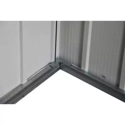 Abri de jardin métal Duramax - 2,47 m² - Anthracite