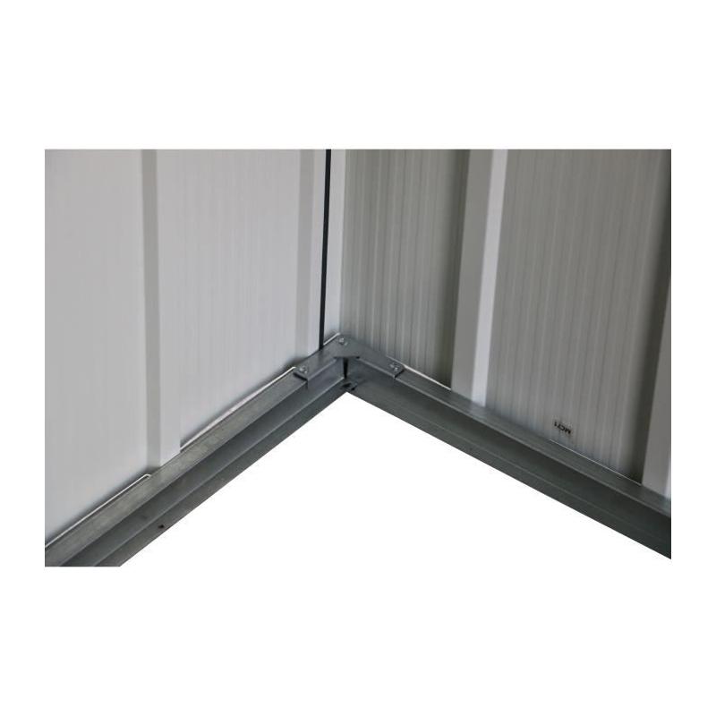 Abri de jardin métal Duramax - 2,47 m² - Anthracite