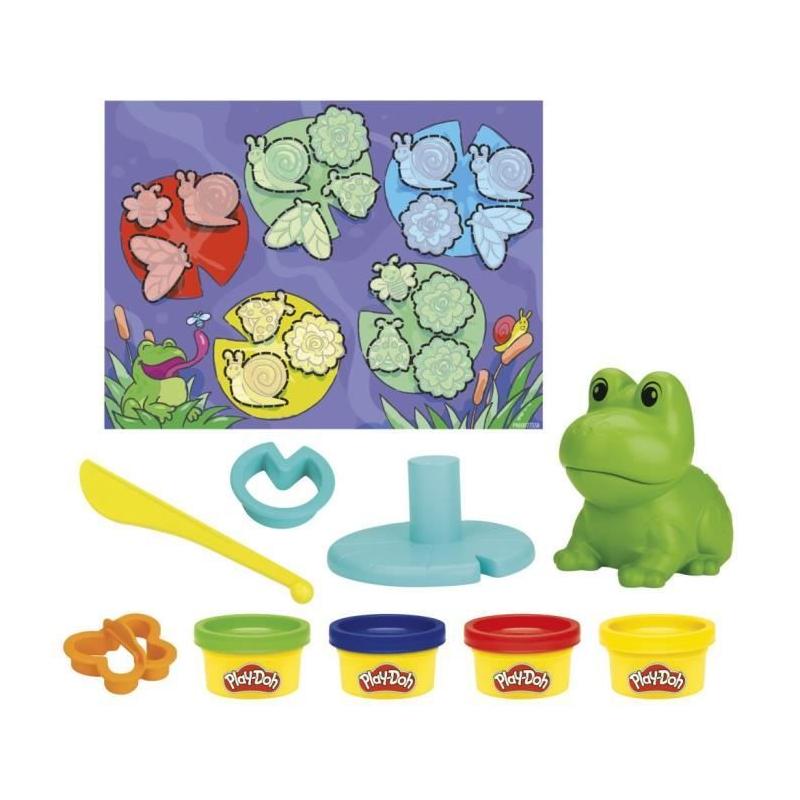 La grenouille des couleurs Play-Doh: Jouet créatif pour enfant de 3 ans et plus