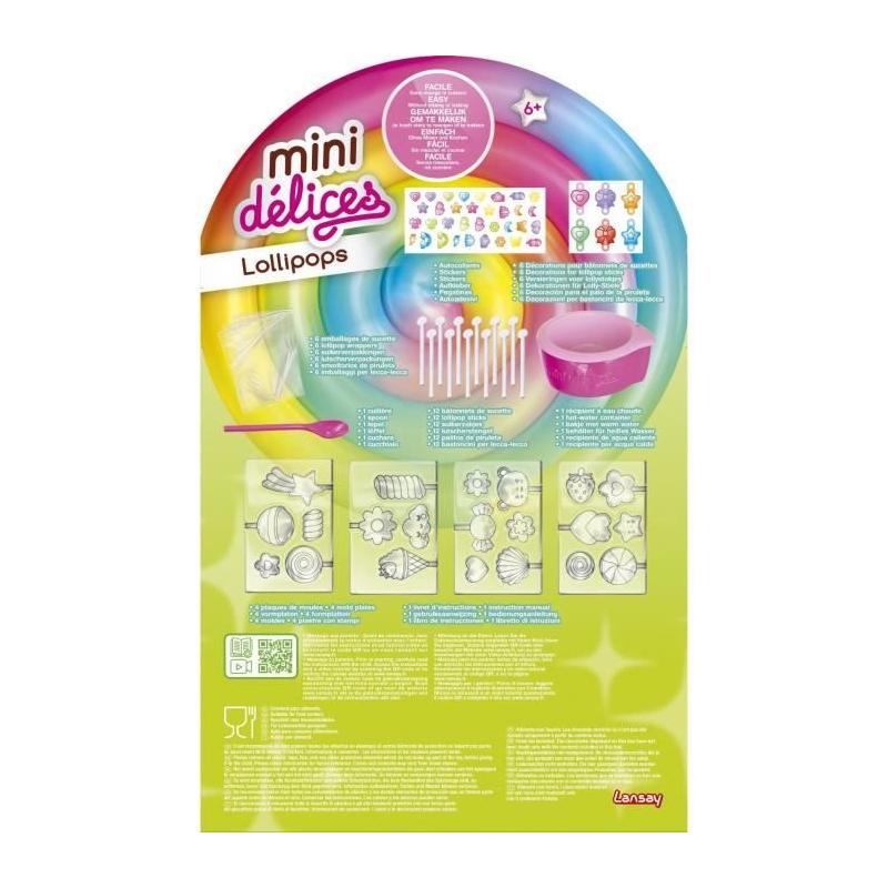Mini délices - LANSAY - Sucettes - Pour les petits chefs de 6 ans
