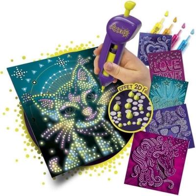 Coloriage lumineux et fun: Jeu de coloriage - LANSAY - 20285 - Pixelo Phospho 2D